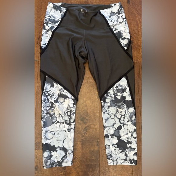 Under Armour Womens compression leggings 2 two pairs XL extra large heat gear - Picture 6 of 11